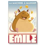 Ratatouille La Machine A Manger Paper Giclee
